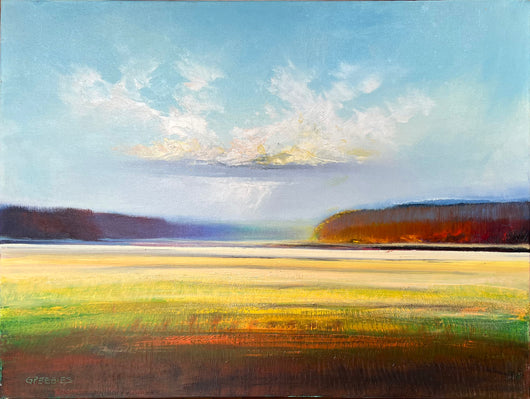 Home Country oil painting