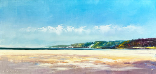 Leland Beach oil painting