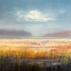 Meadow Haze oil painting