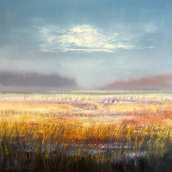 Meadow Haze oil Painting