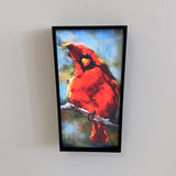 His Majesty Cardinal Framed Giclee