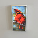 His Majesty Cardinal Framed Giclee