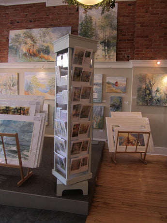 Card Display Floor Spinner