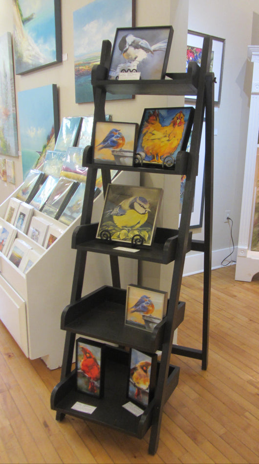 Tall Ladder Display Shelf