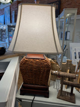 Wicker Base Lamp (Uttermost)