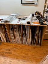 Two Workbenches each 4'Wide With Slotted Under Storage