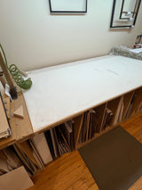 Two Workbenches each 4'Wide With Slotted Under Storage