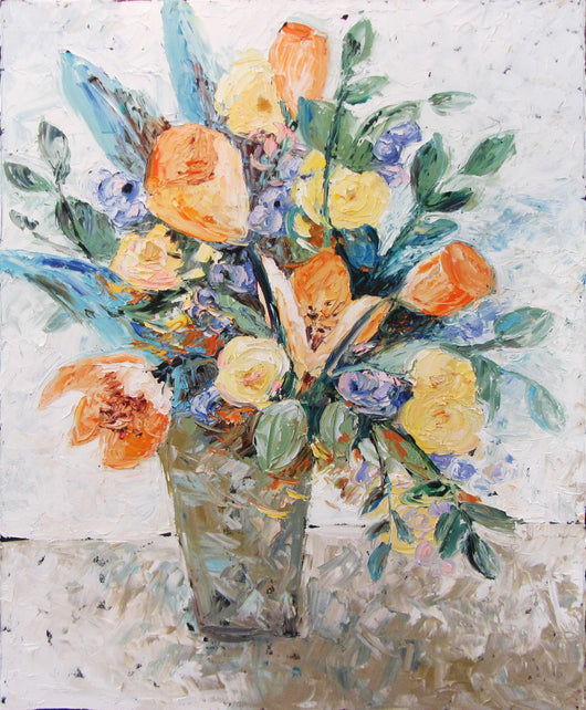 A Bouquet for You Oil Painting