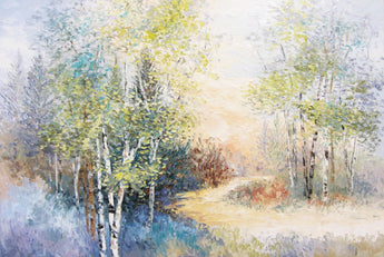 Along the Journey Oil Painting