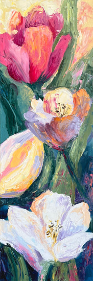 Blooming to New Heights oil painting