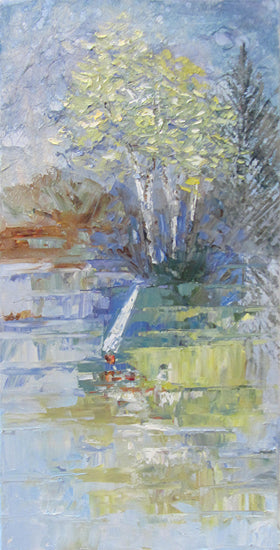 Drifting By Oil Painting