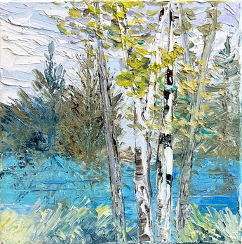 Freedom in Stillness oil painting