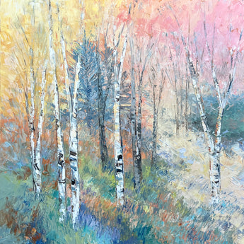 Morning Glow oil painting
