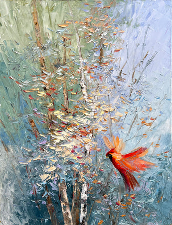 Rising Higher oil painting
