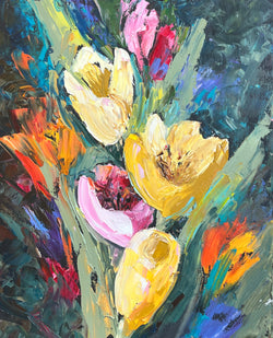 Swaying Gently oil painting