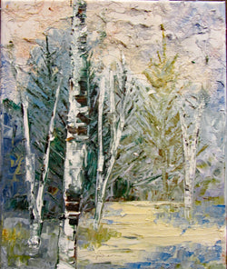 Walk With Me Oil Painting
