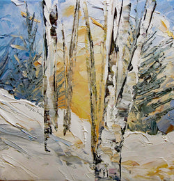 Warmth of Winter Oil Painting