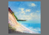 Leland Peninsula oil painting