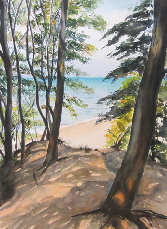 Place of Peace Watercolor Painting