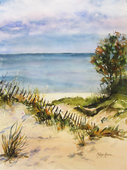 Seasons Change Watercolor Painting