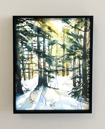 Still of Winter framed giclee