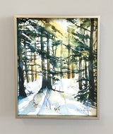 Still of Winter framed giclee