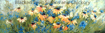Blackeyed Susans and Chicory Giclee