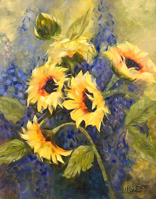 Sunny Days oil painting