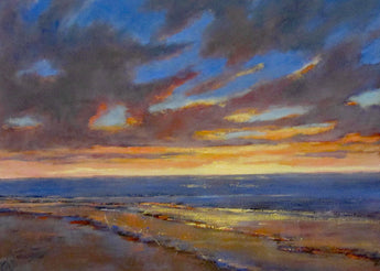 Golden Moment Oil Painting