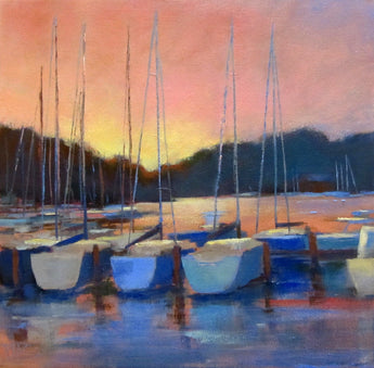 In For the Night IV Oil Painting