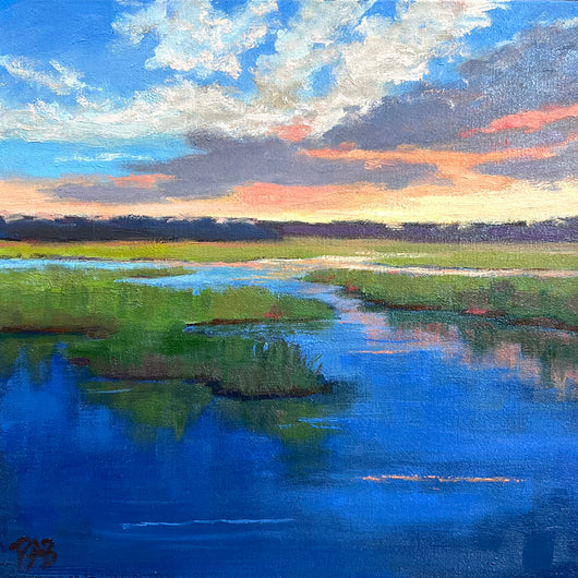 Magic Hour oil painting