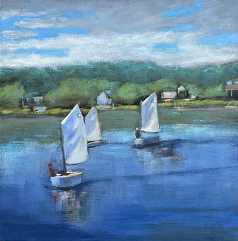 Sailing Along II oil painting