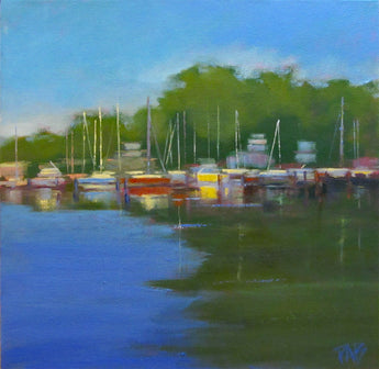 Tied Up Oil Painting