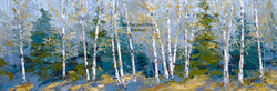 Birches and Pines giclee