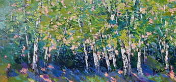 Dappled Sky Acrylic Painting