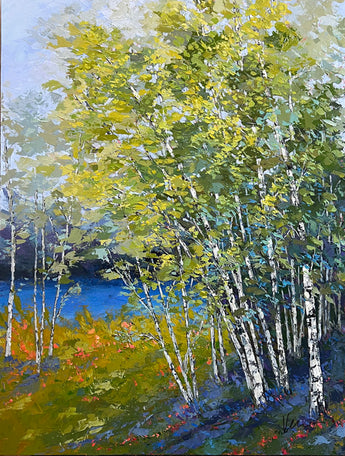 Farview acrylic painting