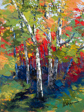 Favorite Red Giclee