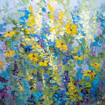 Garden Blues Giclee