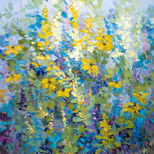 Garden Blues Giclee