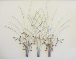 Grass Sprouts with Silver Leaves