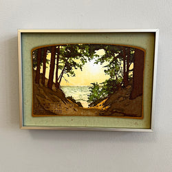 Saugatuck Dunes Giclee Framed