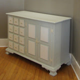 Chest spa blue and creme