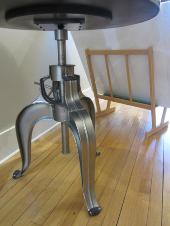 Mechanical steam punk table