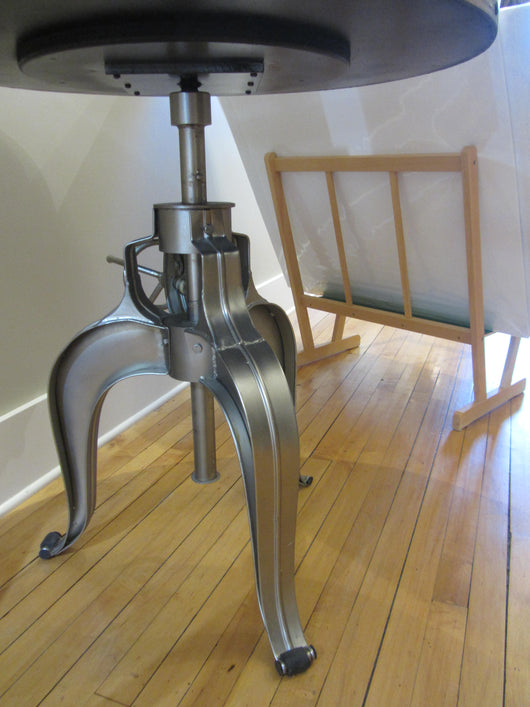 Mechanical steam punk table