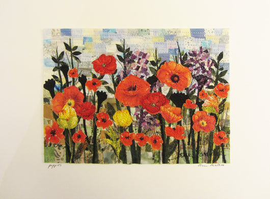 Poppies Mosaic Horizontal