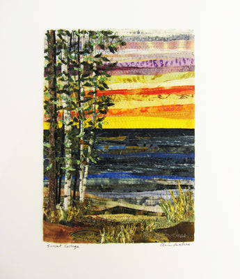 Sunset Collage Vertical