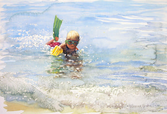 Frog Man Giclee