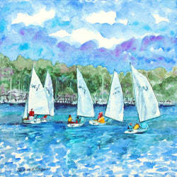 Sailing Lessons Giclee