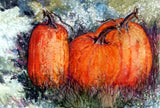 Pumpkin Note Card Set of 4