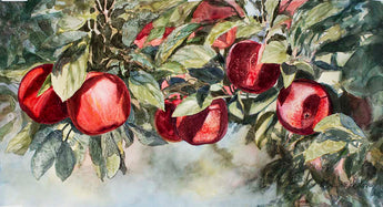Time To Pick Watercolor Painting